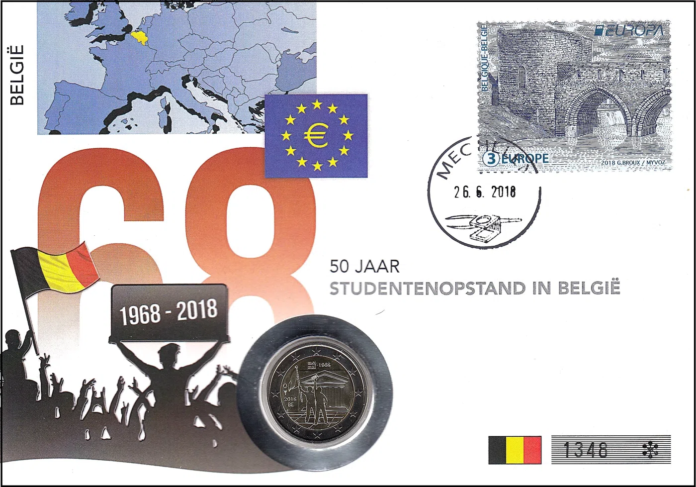 50. OBLETNICA DOGODKOV MAJA 1968 V BELGIJI